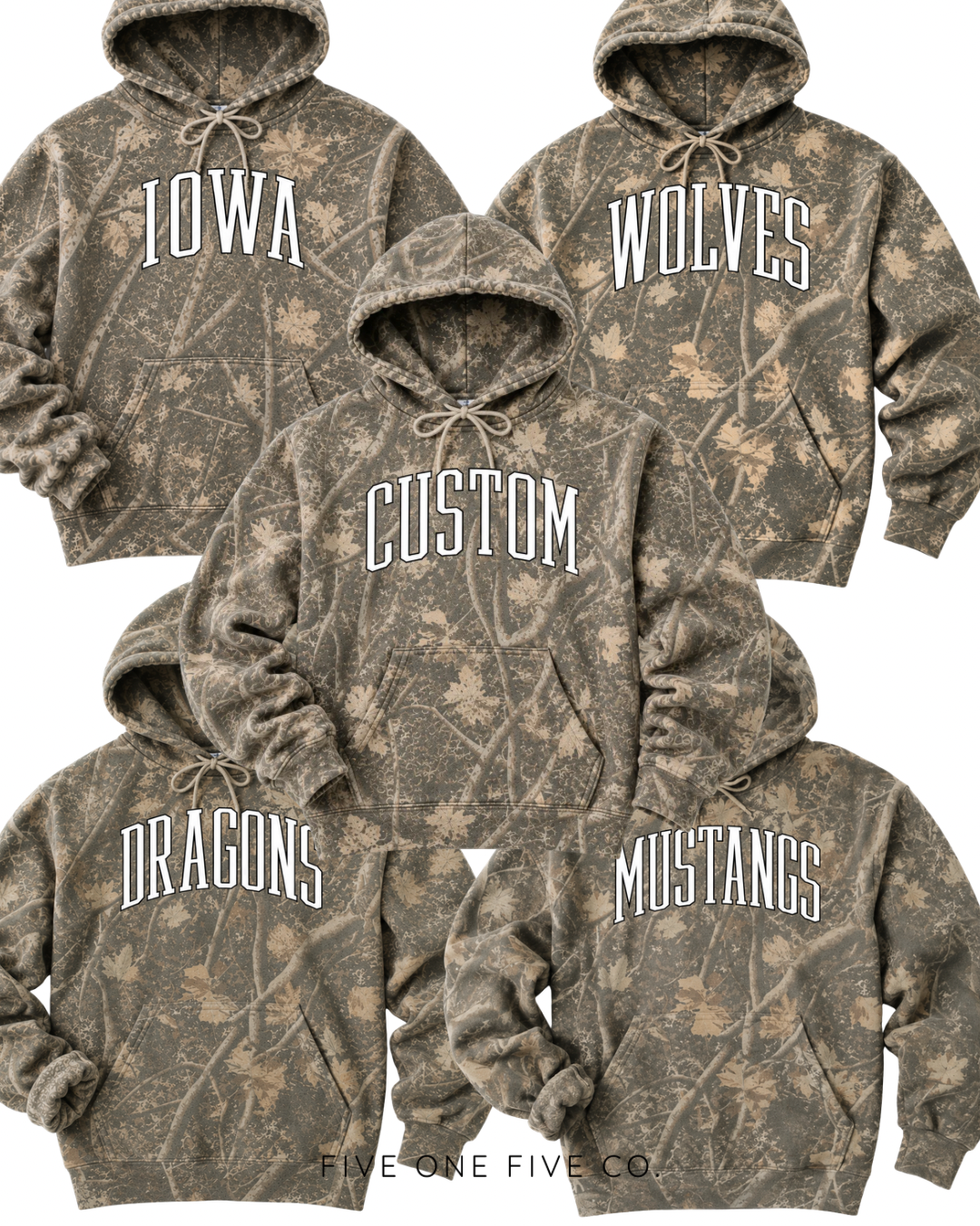 CUSTOM CAMO HOODIE