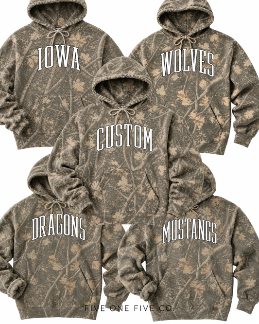 CUSTOM CAMO HOODIE