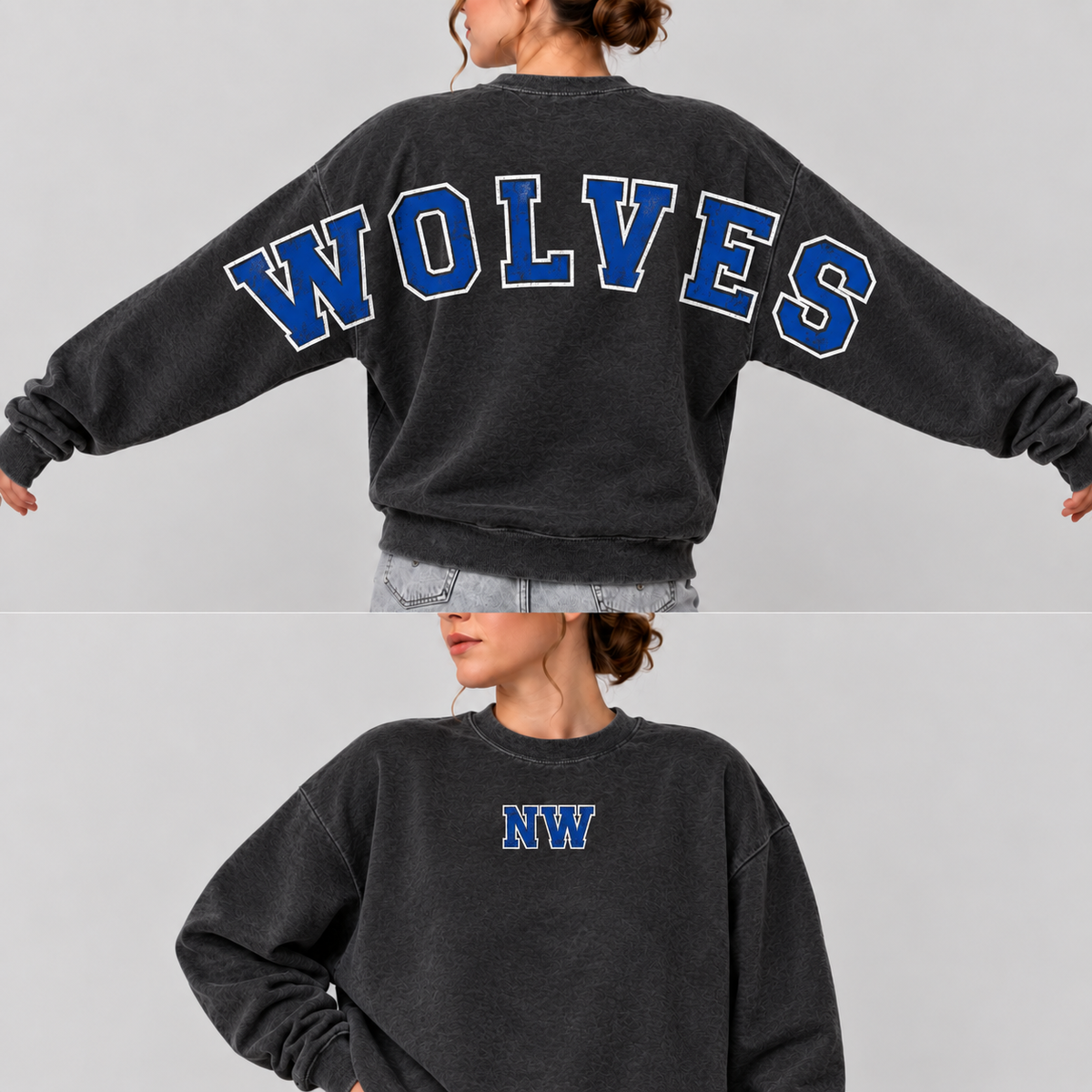 Big Back Womens Fit Crewneck CUSTOM
