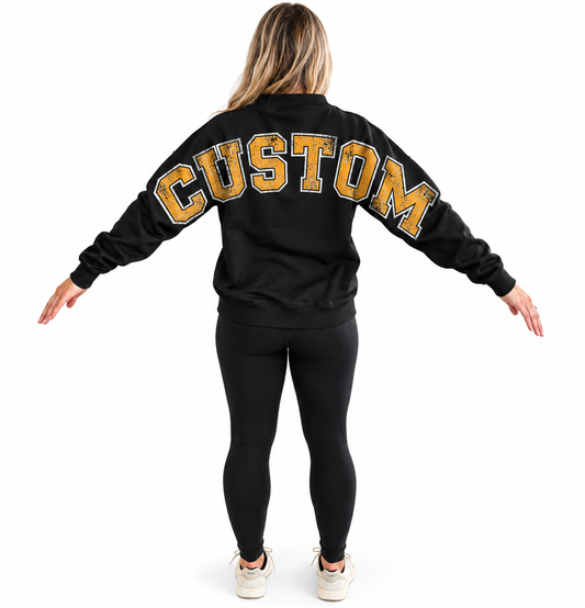 Big Back  MOCK NECK - Custom