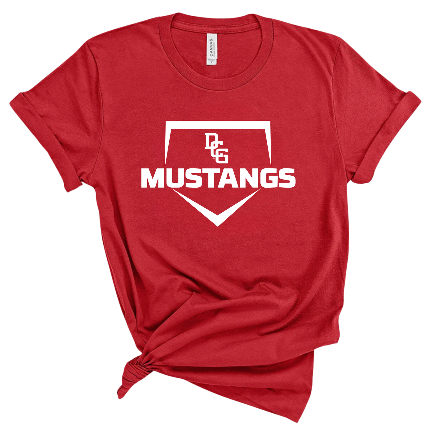 Simple Mustangs Baseball
