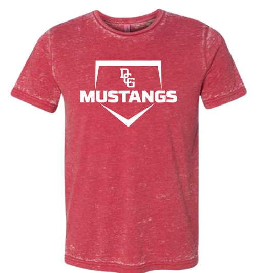 Simple Mustangs Baseball