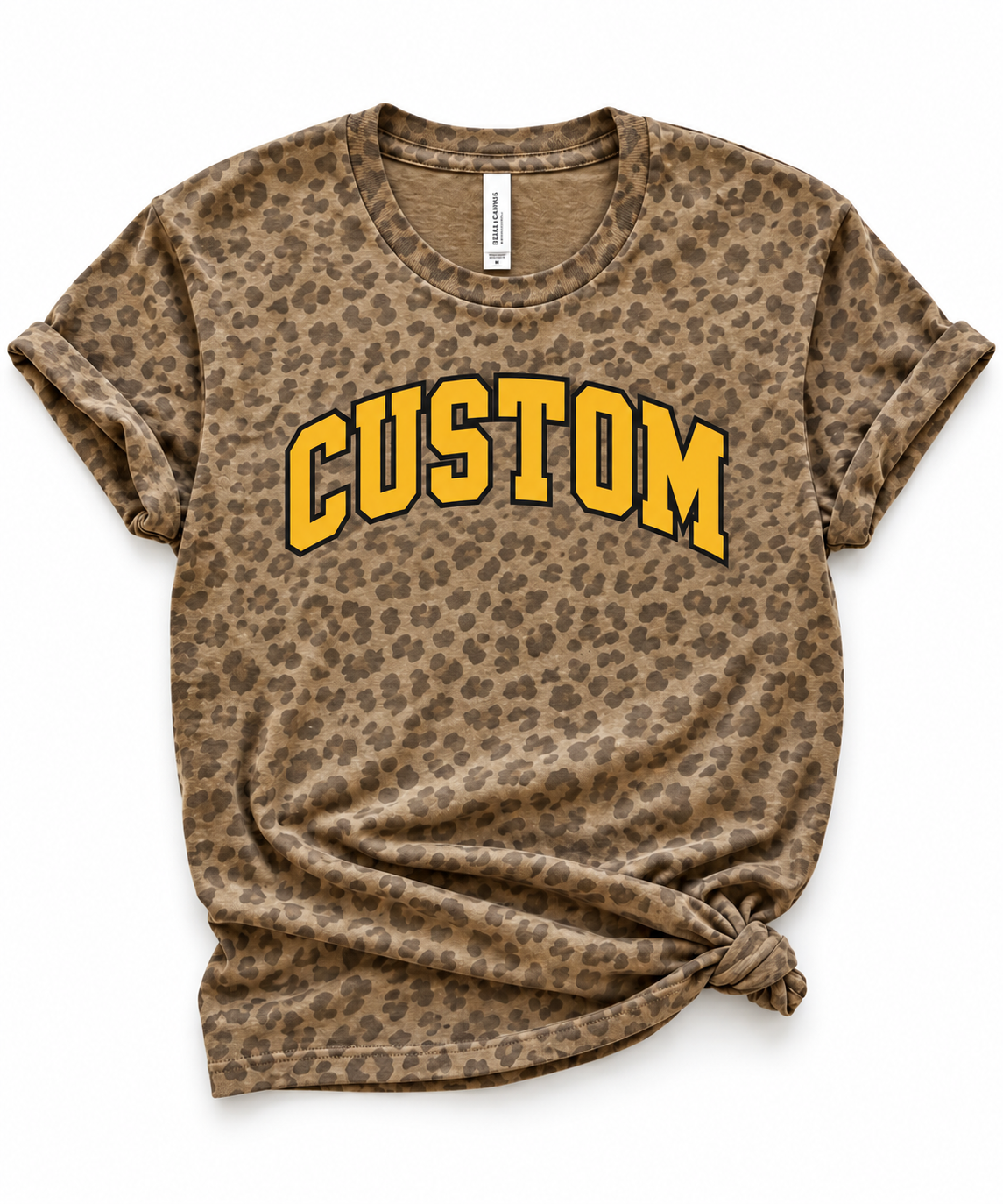 CUSTOM Leopard T-shirt