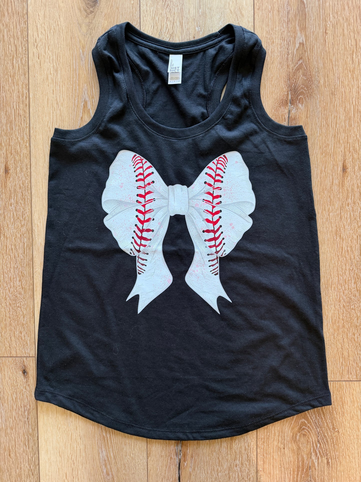 Baseball Bow Tanks