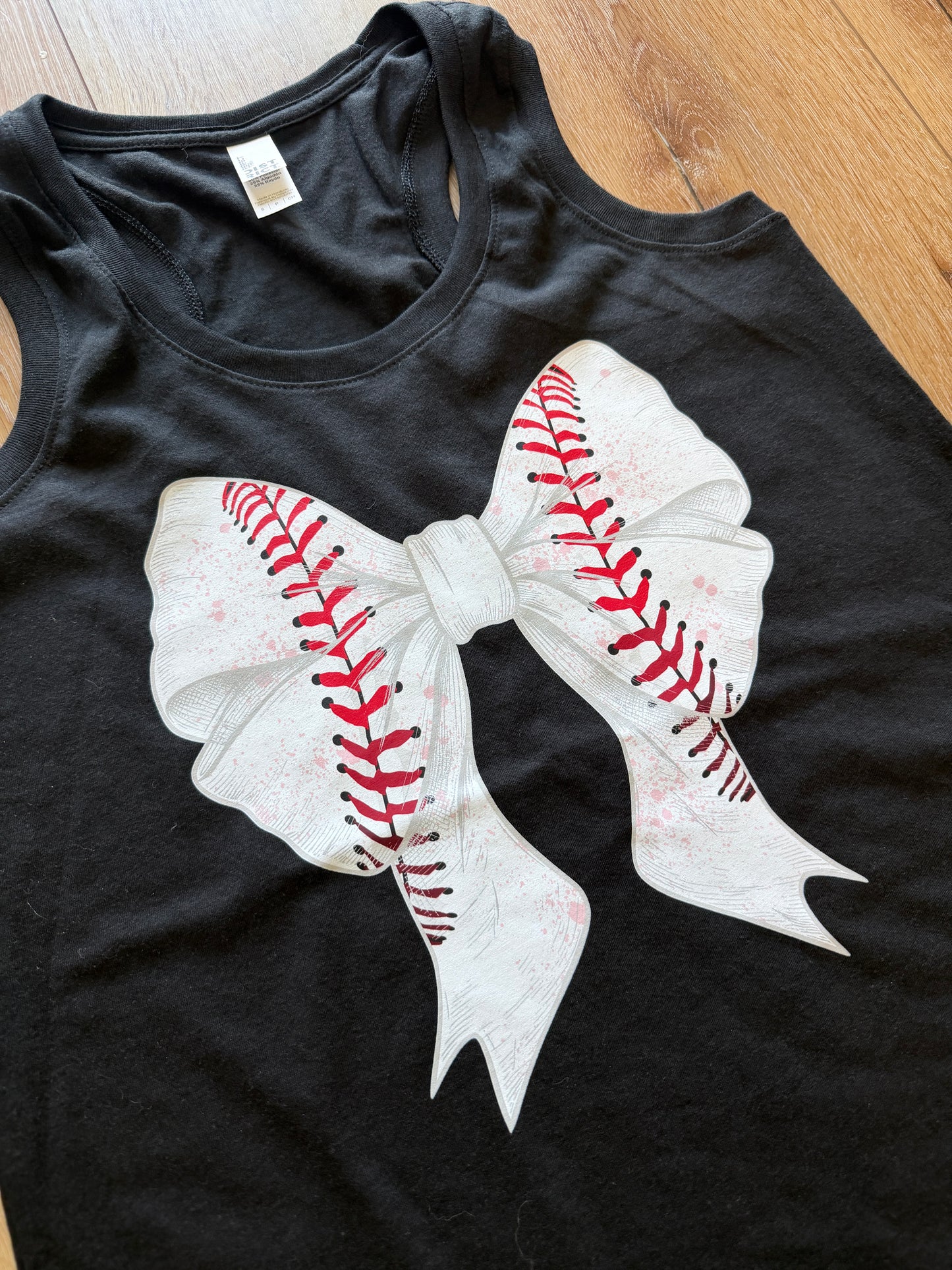 Baseball Bow Tanks