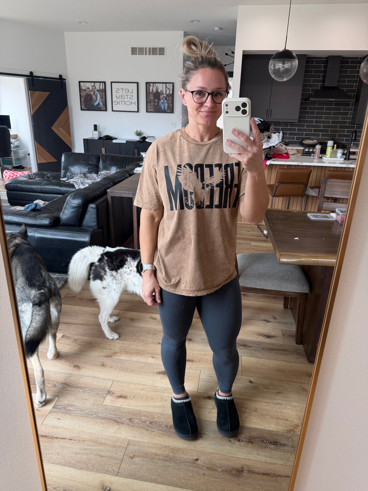 Oat Collective  FREEDOM Eagle (crop or womens t-shirt)