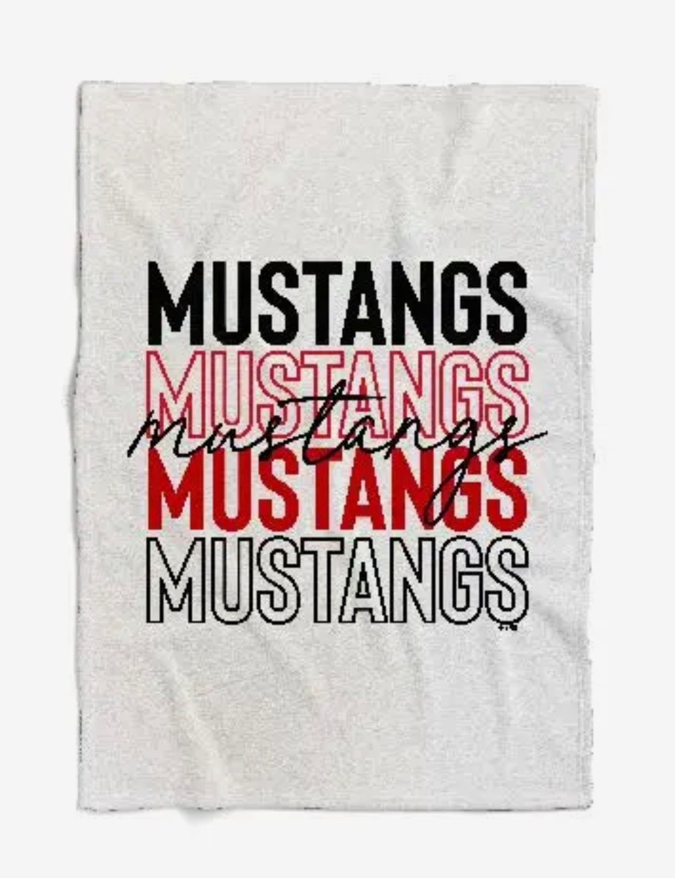 Mustangs Blanket