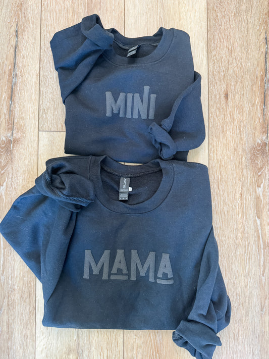 mama and mini crewneck sweatshirt