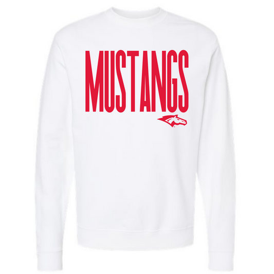 Oversized Mascot Crewneck