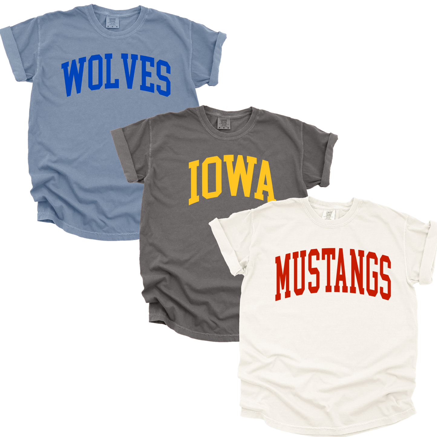 Custom Comfort Colors T-Shirt or Mom Crop