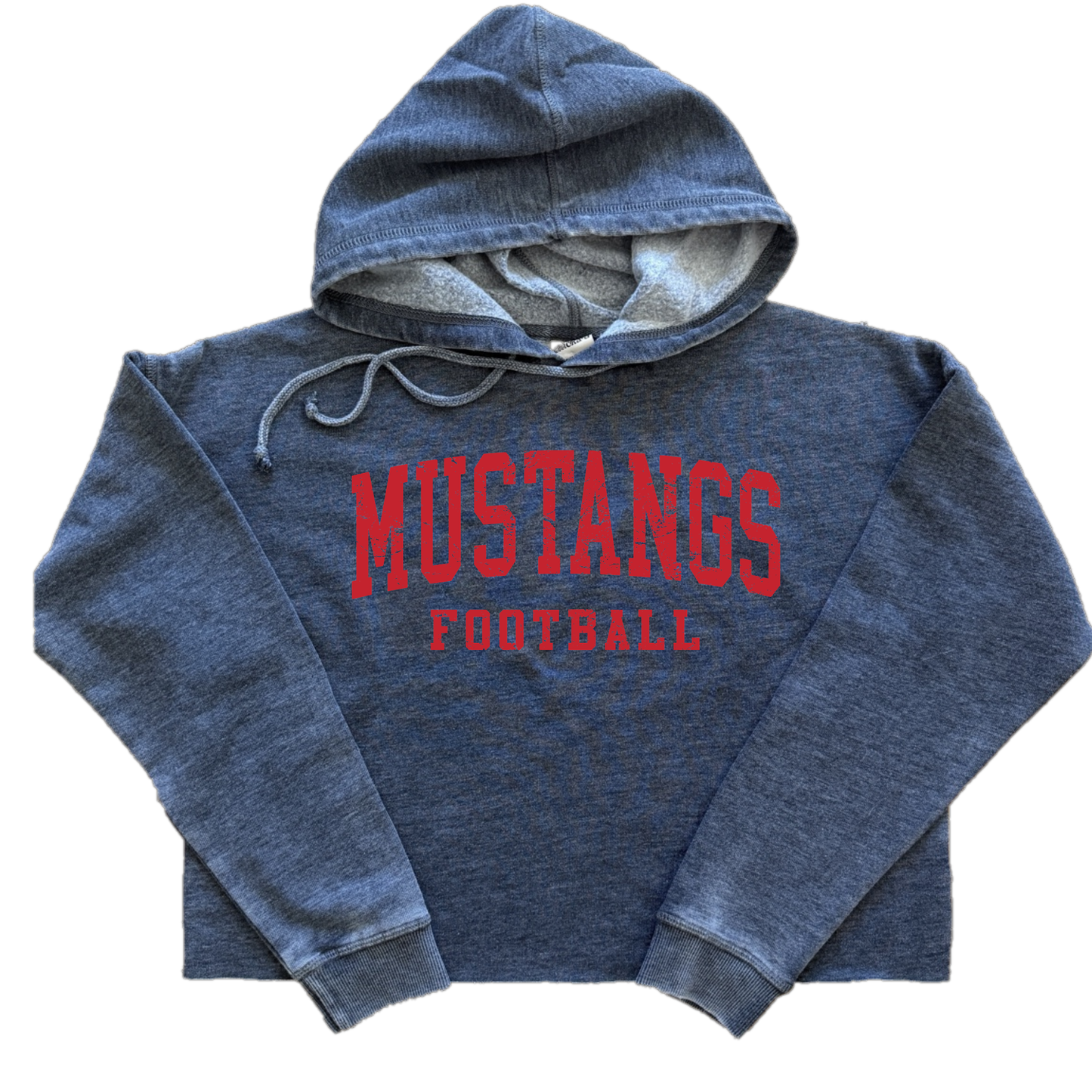 Chicka D Campus Hoodie - Mom Crop
