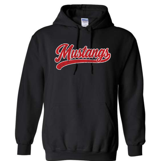 BLACK OUT MUSTANGS Sweatshirts YOUTH