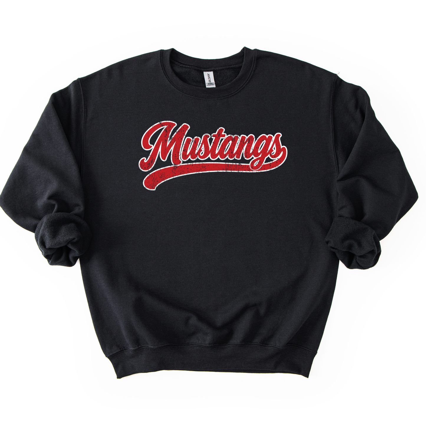 BLACK OUT MUSTANGS Sweatshirts