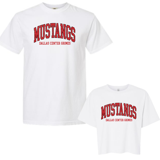 WHITE OUT MUSTANGS
