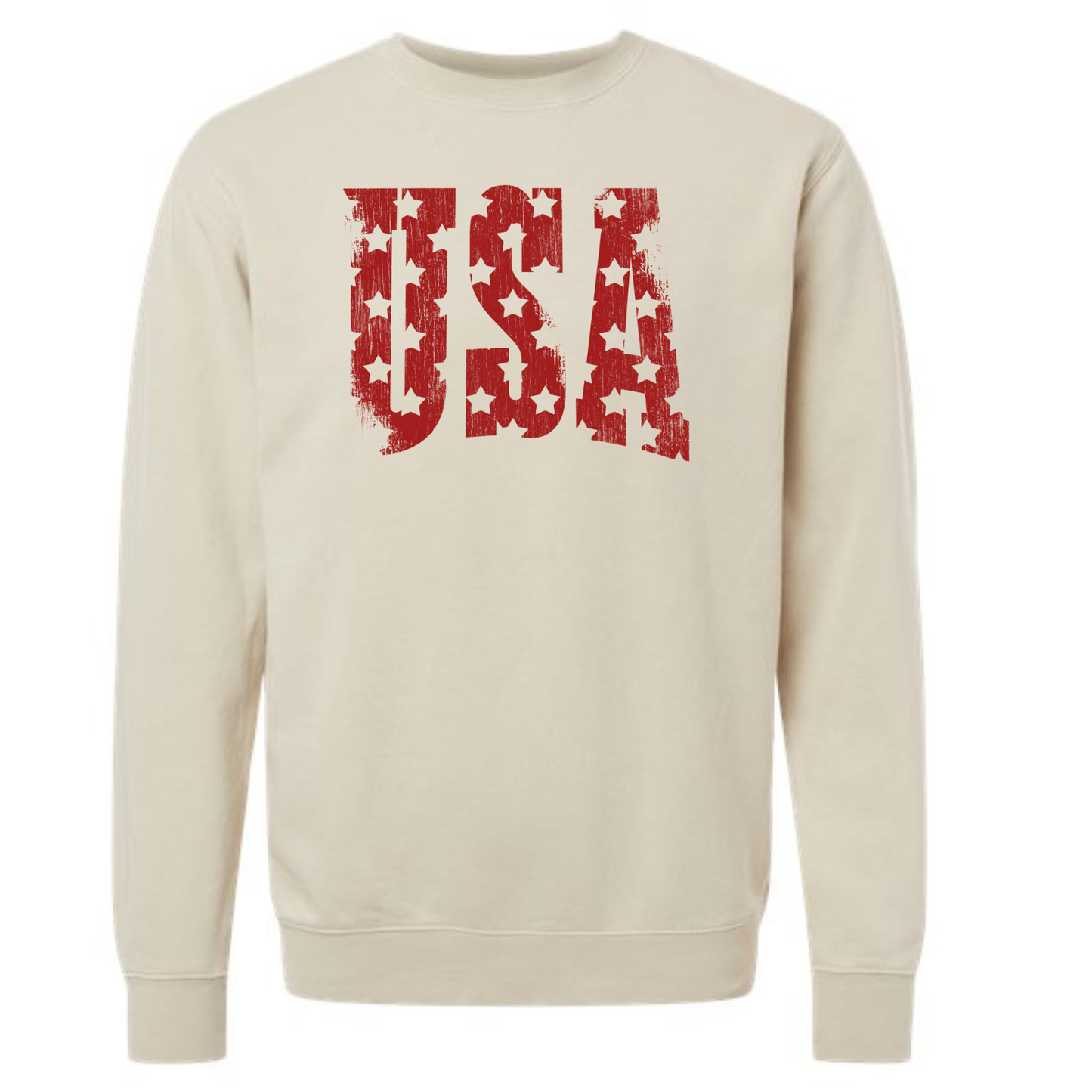 USA Stars Crewneck