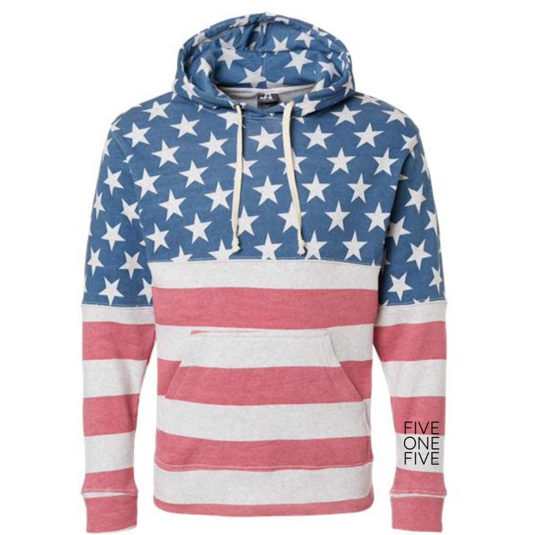 flag sweatshirt