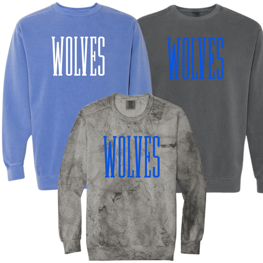 Wolves Comfort Colors Crewneck