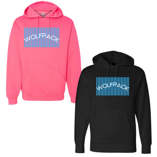 Wolfpack Blue Stripes Hoodie