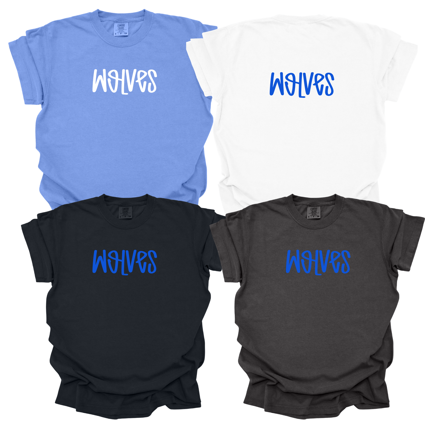 Wolves Handwriting Design