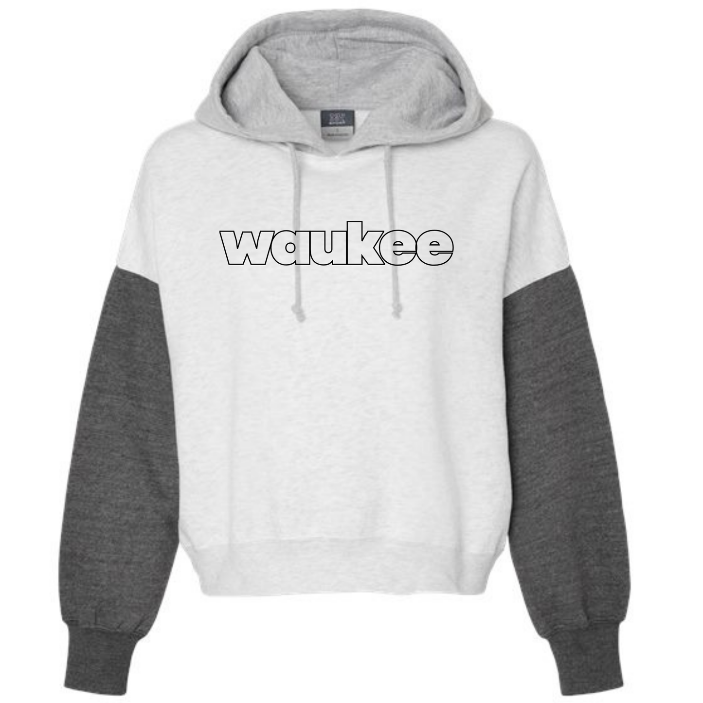 Warriors Cropped Boxy Hoodie