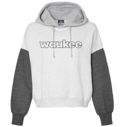 Warriors Cropped Boxy Hoodie