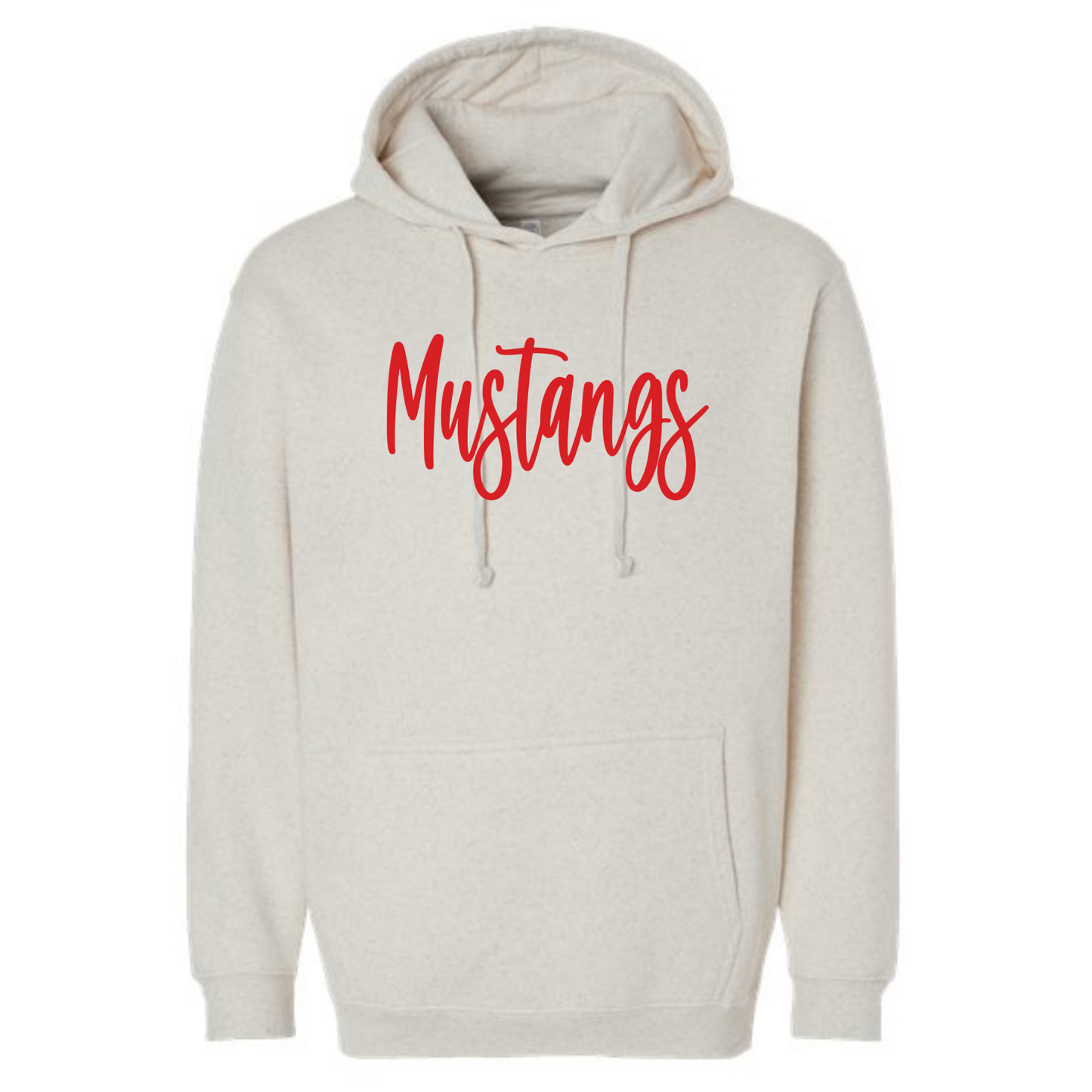 Red Metallic Puff Mustangs