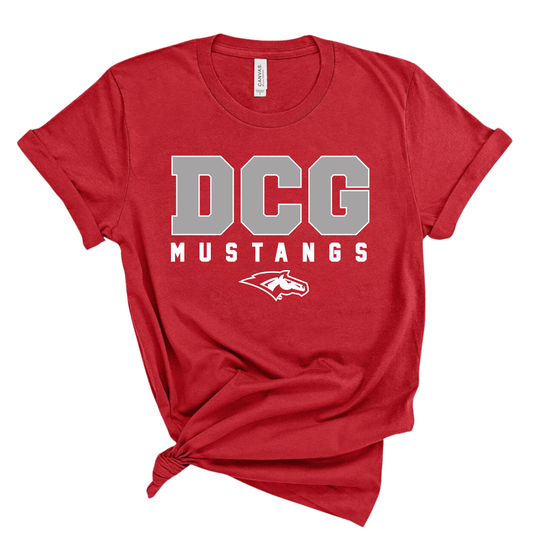 DCG Mustangs Red