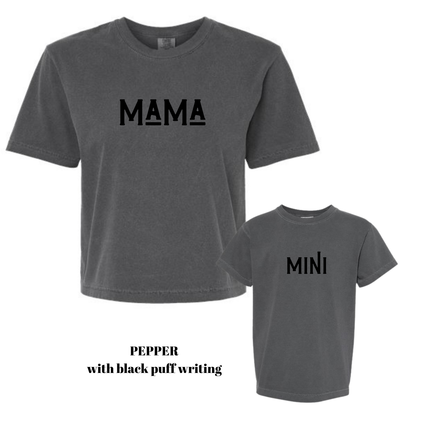 mama cropped tee