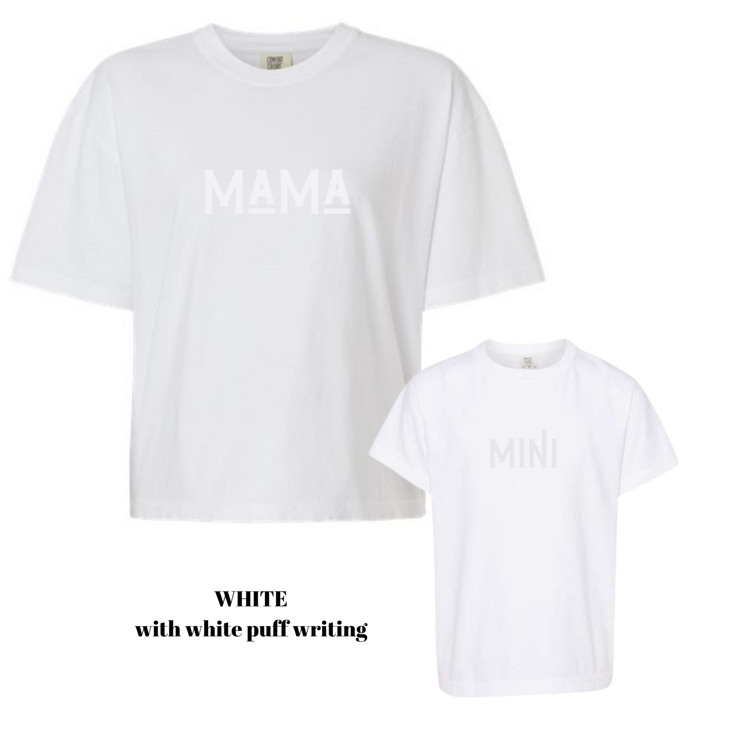 mama cropped tee