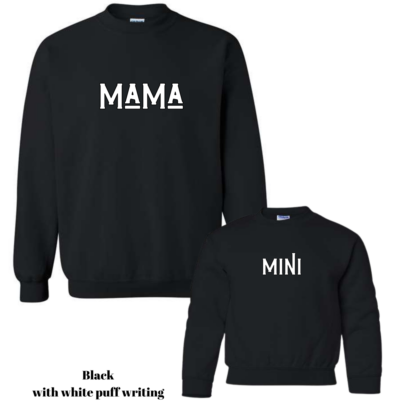 mama and mini crewneck sweatshirt