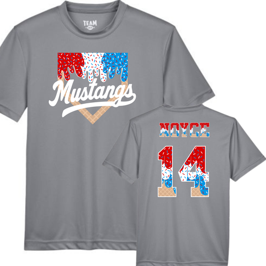 Red, White and Blue Drip T-Shirt