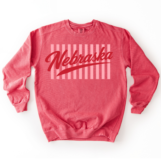 CUSTOM Team Script Crewneck - Comfort Colors
