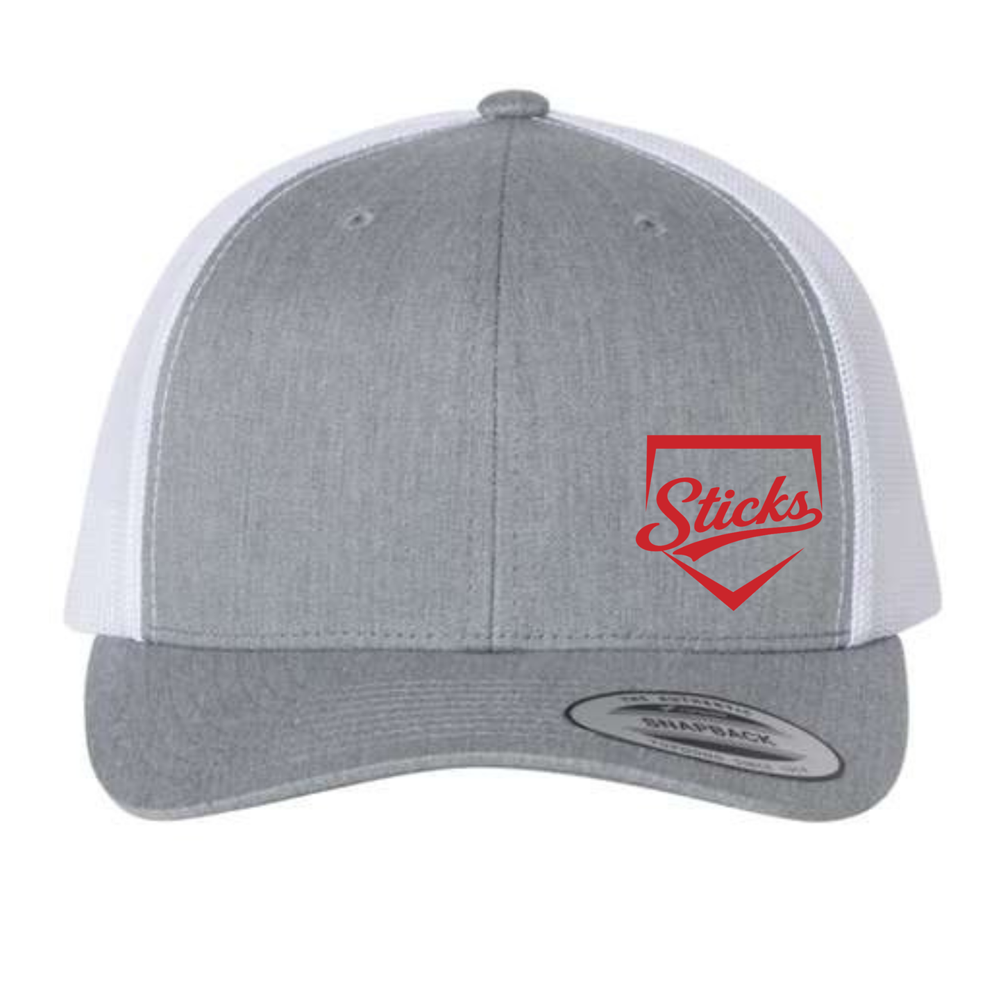Custom Baseball Hat Grey YP Classic