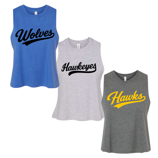 Racerback Crop Tank