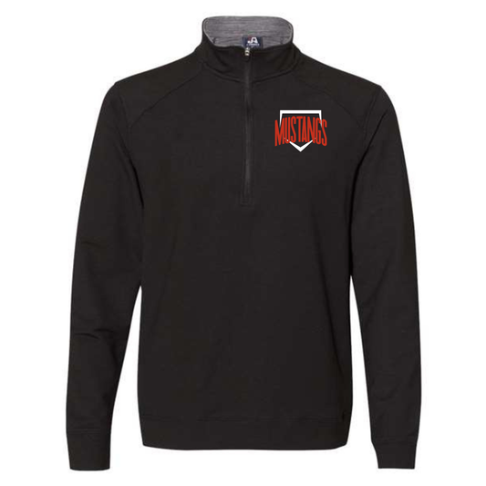 Mens Mustangs 1/4 Zip