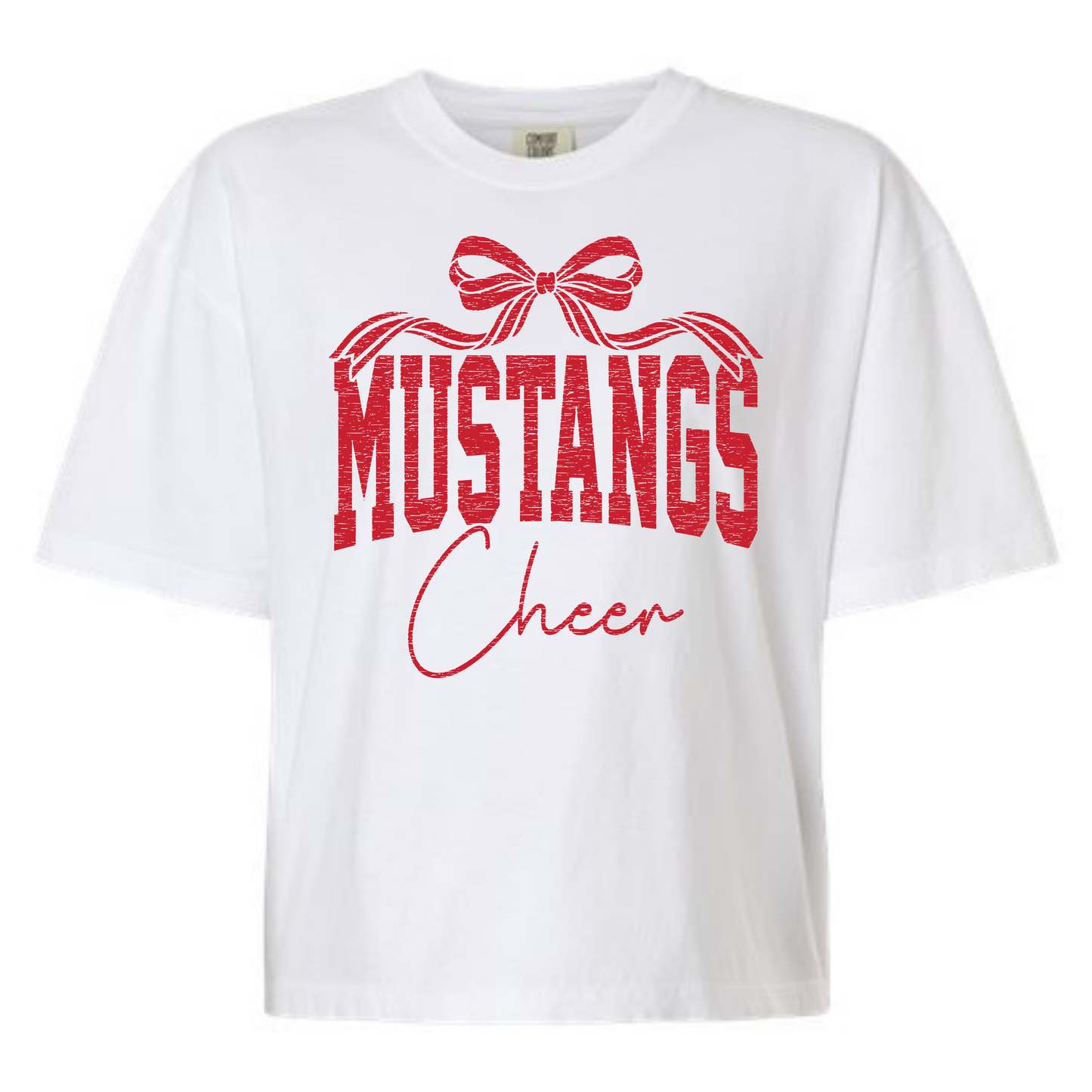 Mustangs Cheer Tee