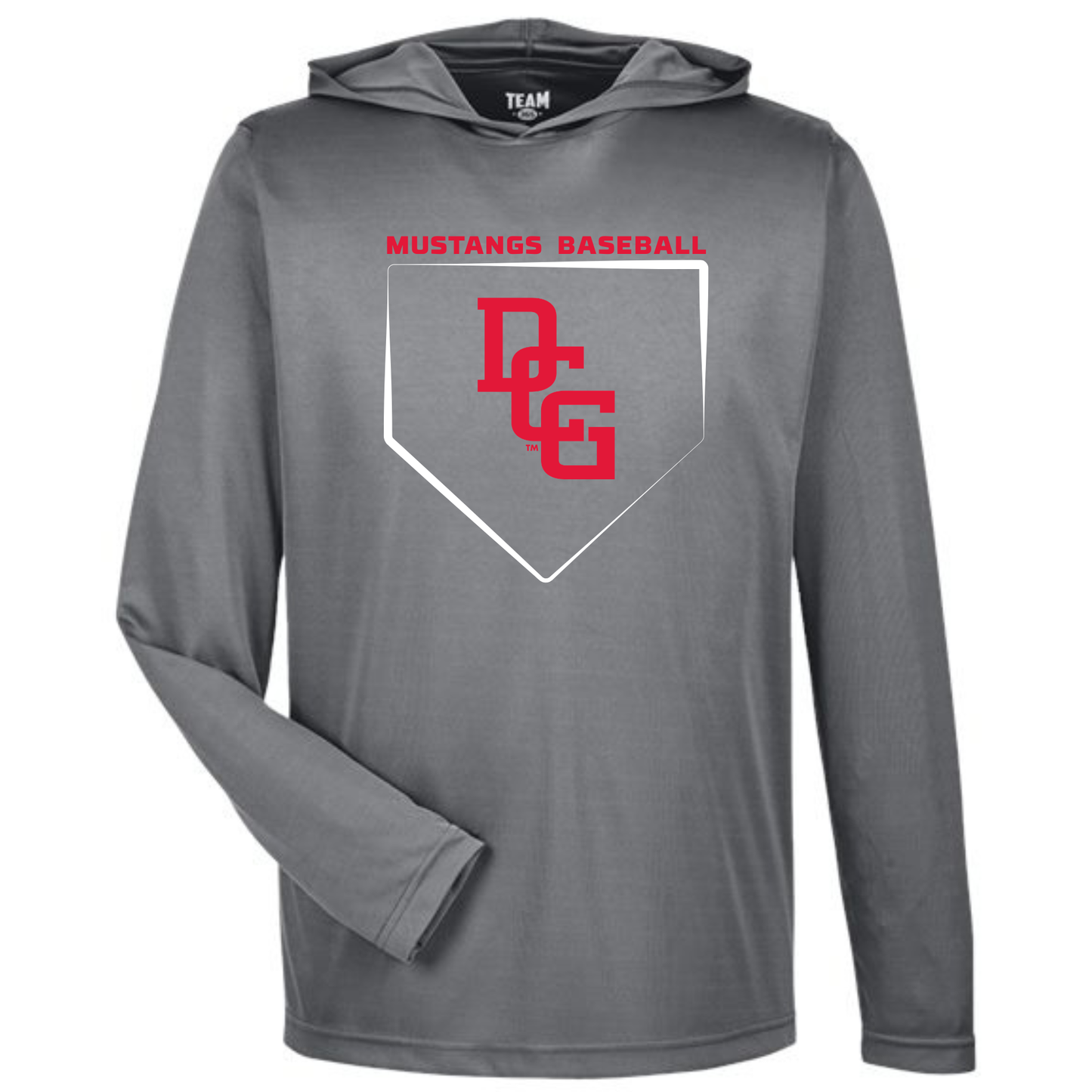 Dri Fit Hooded Long Sleeve Mustangs Baseball Adult & Youth