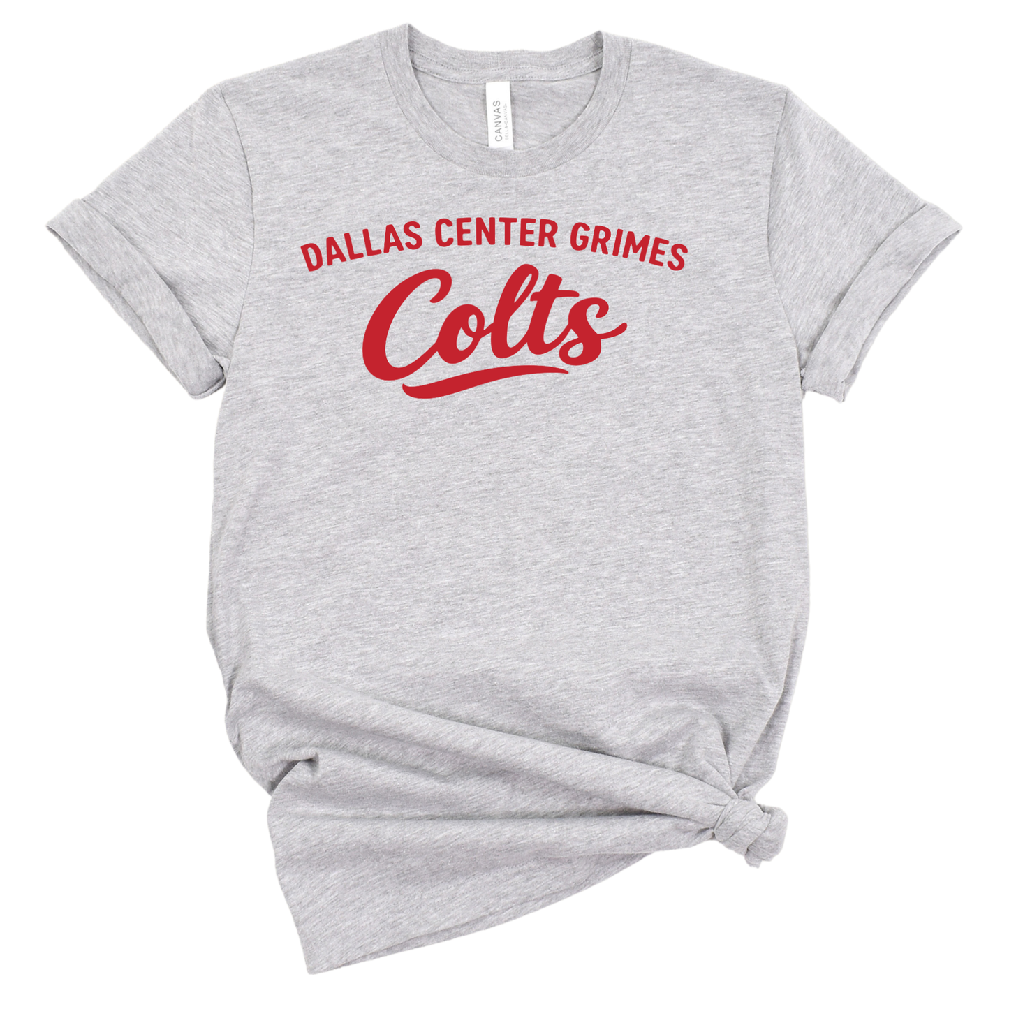 Dallas Center Grimes Colts Bella Canvas (Adult)