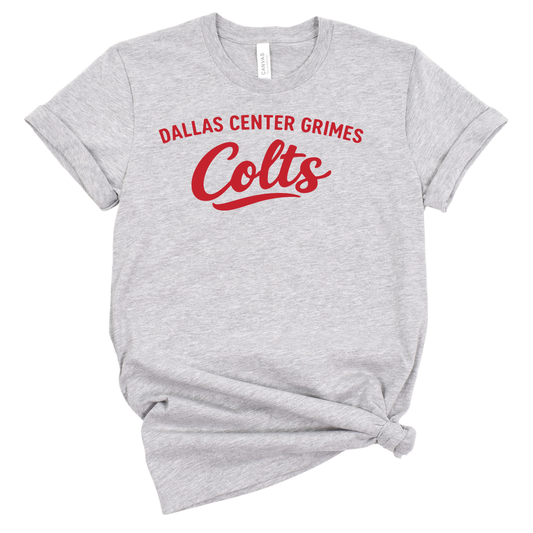 Dallas Center Grimes Colts Bella Canvas (Adult)