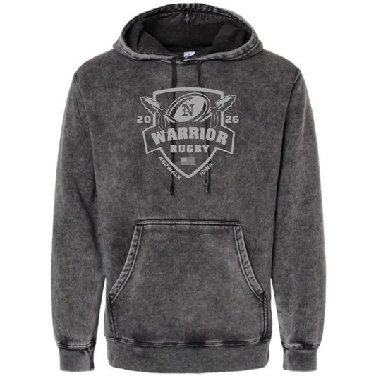 Mineral Wash Hoodie - Rugby