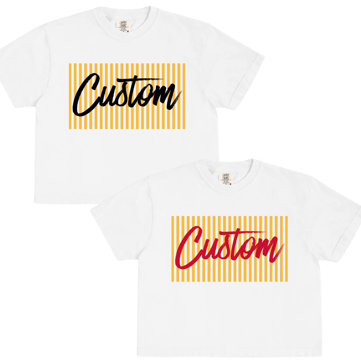 CUSTOM Flash Sale Mom Crop